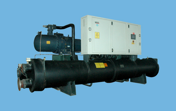 Sea water source heat pump unit