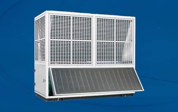 Dual energy heat pump unit